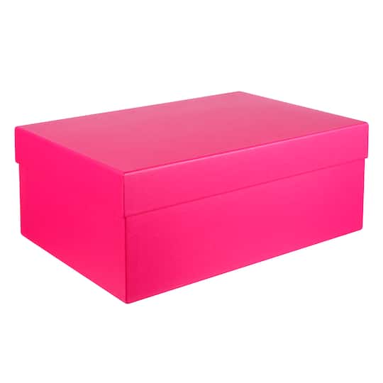 Find The Solid Pink Photo Box By Recollections At Michaels